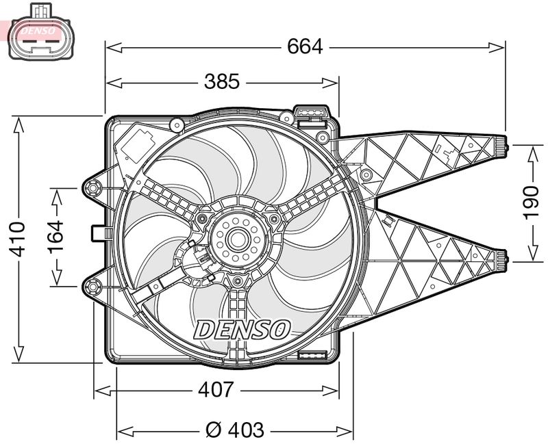 WILMINK GROUP ventilátor, motorhűtés WG2170094