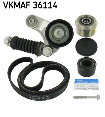 SKF hosszbordás szíj készlet VKMAF 36114