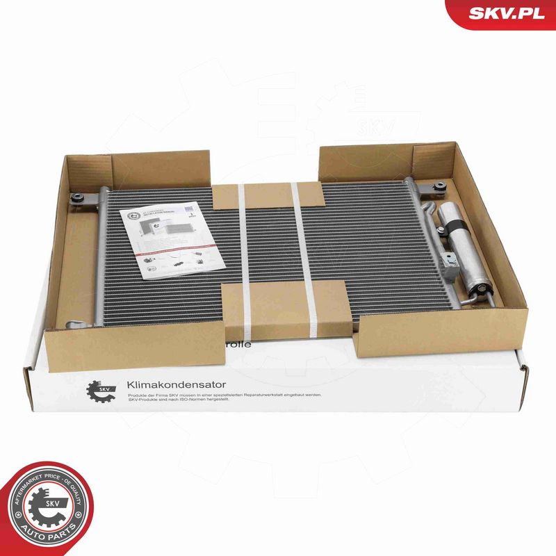 ESEN SKV 86SKV302 Condenser, air conditioning