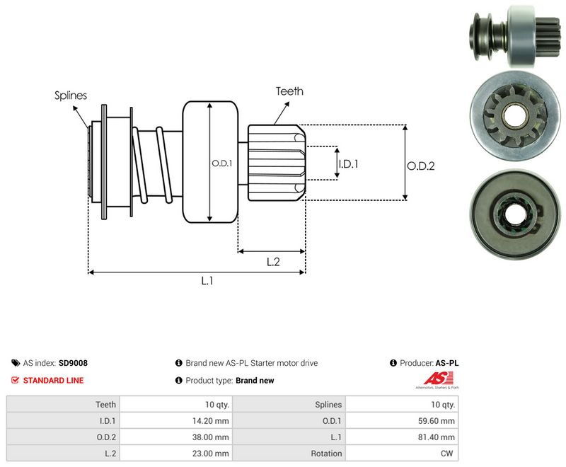 Vabajooks, starter, AS-PL SD9008