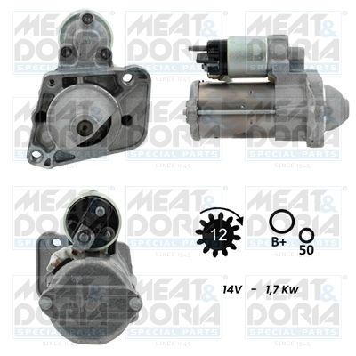 MEAT & DORIA Startmotor / Starter 5010944G