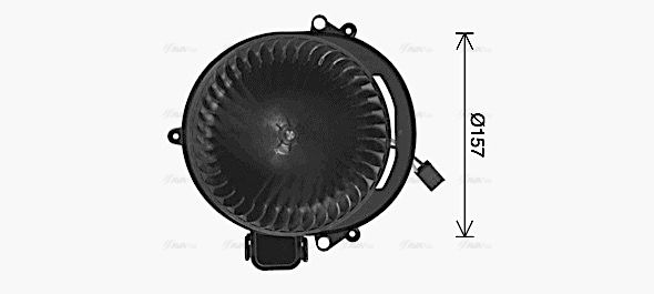 Моторчик печки AVA QUALITY COOLING