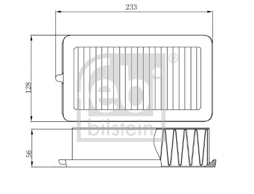 FEBI BILSTEIN 174597 Air Filter