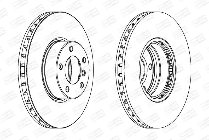 Disc frana 562384CH-1 CHAMPION