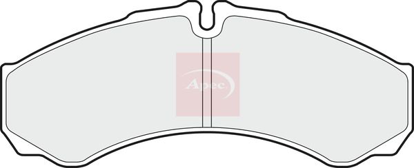 APEC Brake Pad Set, disc brake PAD1292