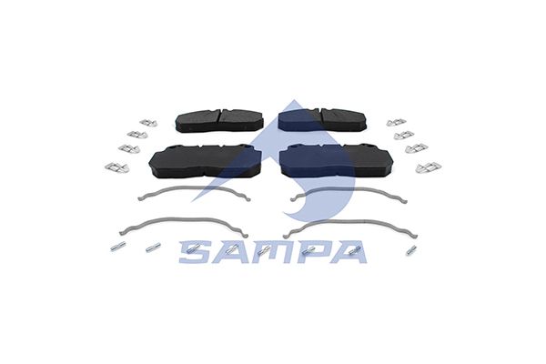 Sada brzdových destiček, kotoučová brzda 096.607