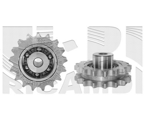 CALIBER 16661 - Deflection Pulley/Guide Pulley, timing belt