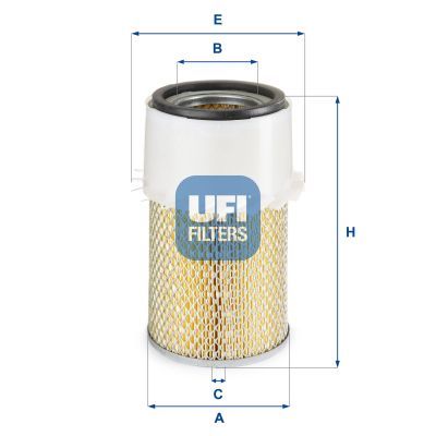 Повітряний фільтр, Ufi 27.C90.00