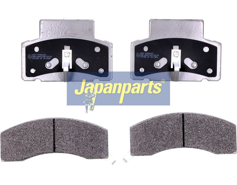 set placute frana,frana disc JAPANPARTS PA-9027AF