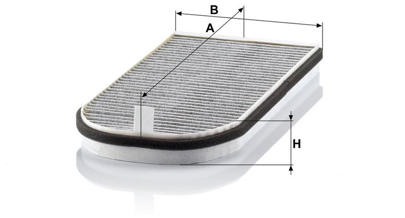 Filtru, aer habitaclu CUK 3642-2 MANN-FILTER