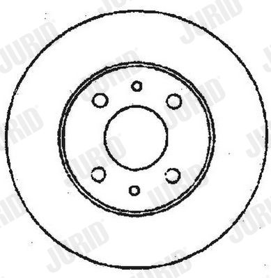 JURID 561387JC Brake Disc