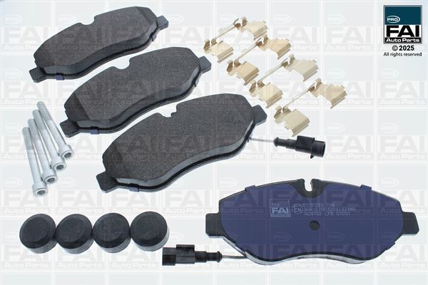 FAI AutoParts Stabdžių trinkelių rinkinys, diskinis stabdys