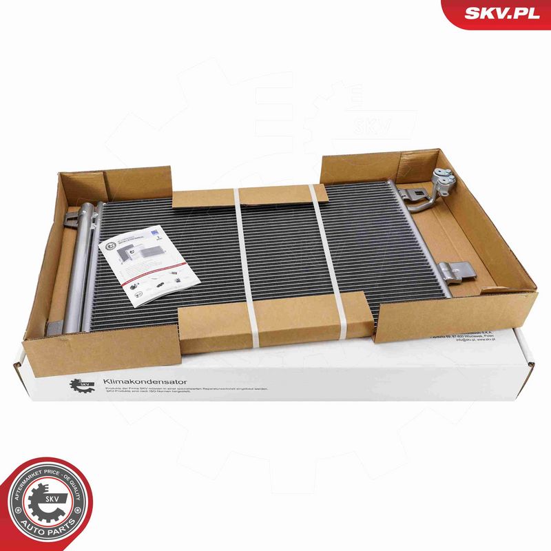 ESEN SKV 86SKV124 Condenser, air conditioning