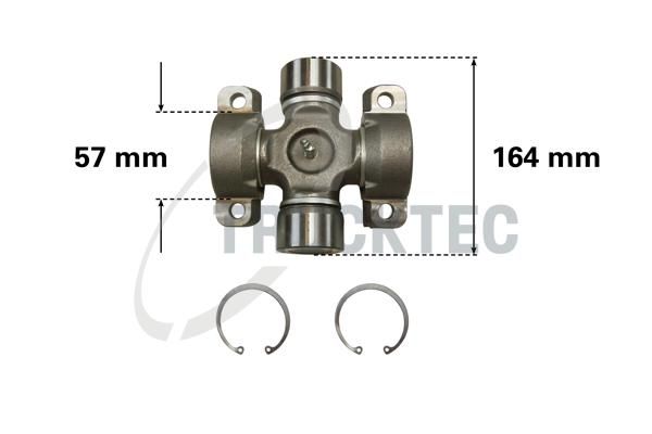 TRUCKTEC AUTOMOTIVE 04.40.008 - Joint, propshaft