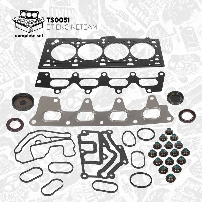 ET ENGINETEAM TS0051 - Seal Kit, Cylinder Head