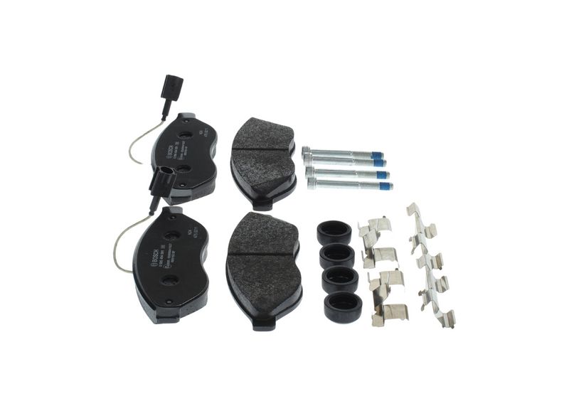 BOSCH 0 986 494 591 Комплект гальмівних накладок, дискове гальмо