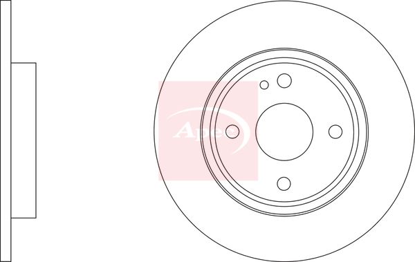 APEC Brake Disc DSK3327