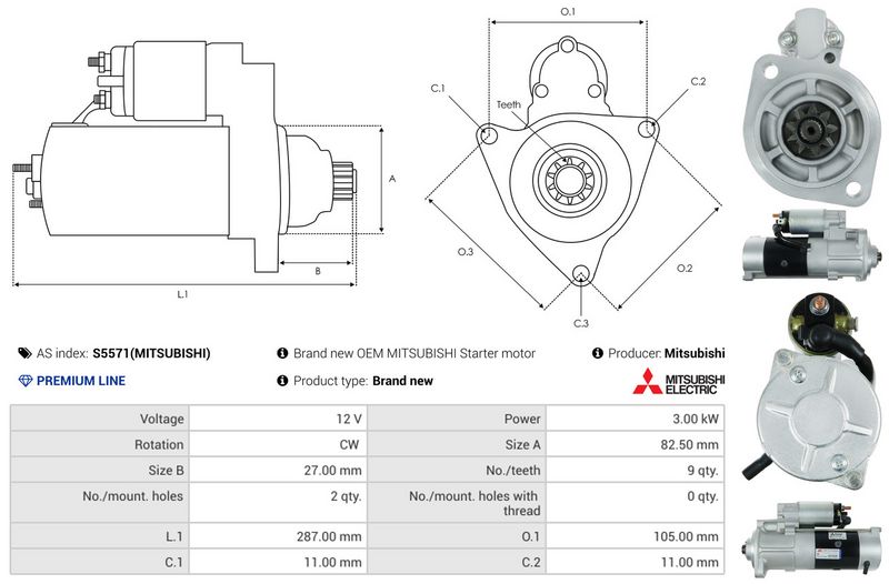 Prekės atitinka OEM kodą: M8T50471AM