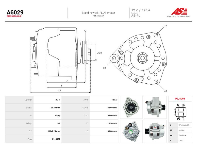 Generaator, AS-PL A6029