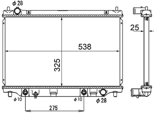 Product Image - Radiateur - CR1884000S - MAHLE
