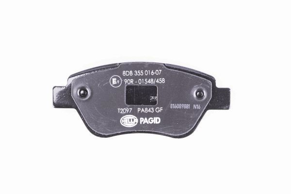 HELLA 8DB 355 016-071 Brake Pad Set, disc brake