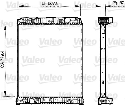 Ψυγείο, ψύξη κινητήρα  NEW ORIGINAL PART