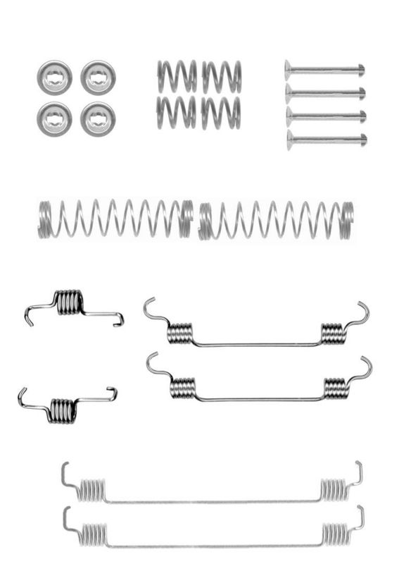 Juego de accesorios, zapatas de freno