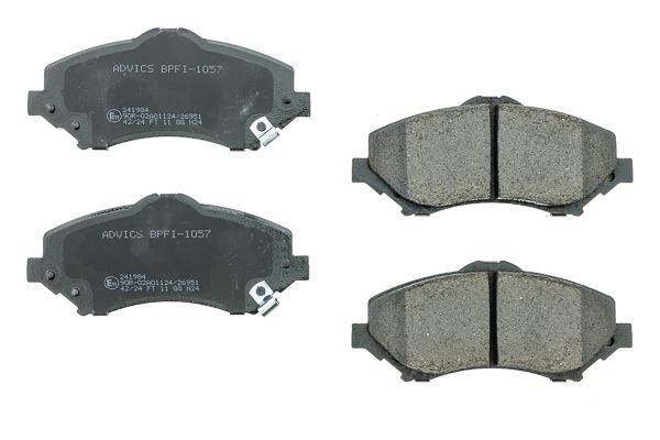 AISIN BPFI-1057 - Brake Pad Set, disc brake