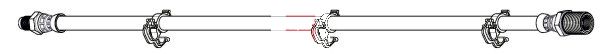 APEC Brake Hose HOS4529