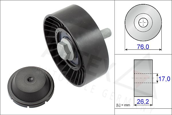 Ролик натягу паса генератора VAG 03F145276