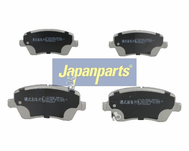 set placute frana,frana disc JAPANPARTS PA-800AF