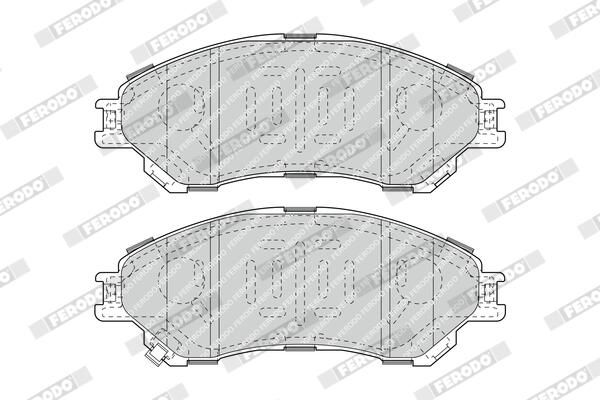 FERODO FDB4884 Brake Pad Set, disc brake