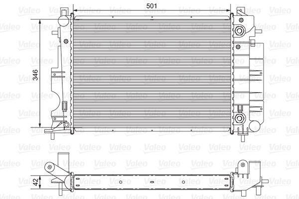 VALEO Radiateur 732123