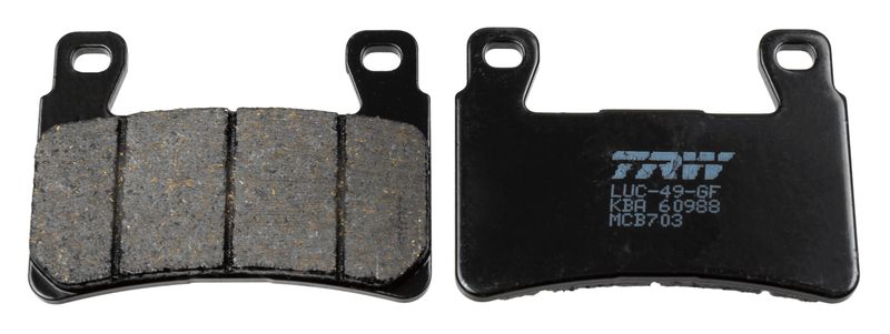 Bremsbelagsatz, Scheibenbremse