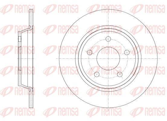 Гальмівний диск, Remsa 62522.00