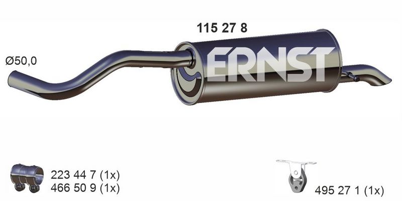 Toba esapament finala ERNST 115278