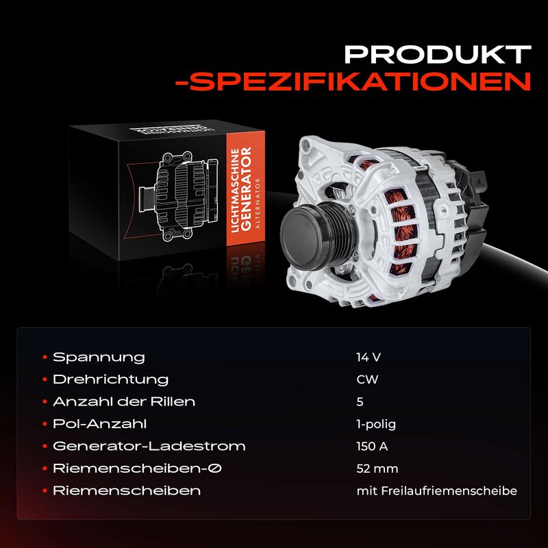Frankberg 5481FB0029650 Alternator