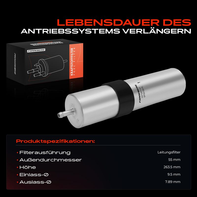Frankberg 5481FB0051717 Fuel Filter