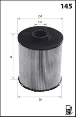 MISFAT Filtre à carburant F007