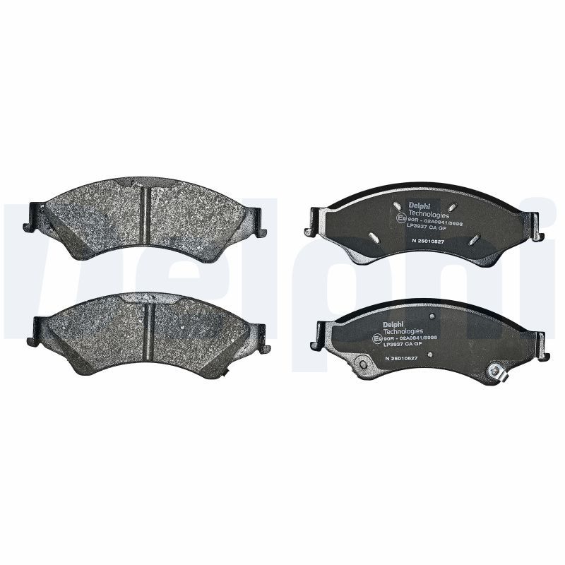 DELPHI LP3937 Brake Pad Set, disc brake