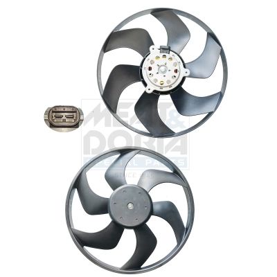 Motor eléctrico, ventilador del radiador