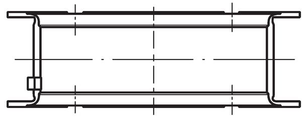 Hlavní ložiska klikového hřídele 001 FL 10167 075