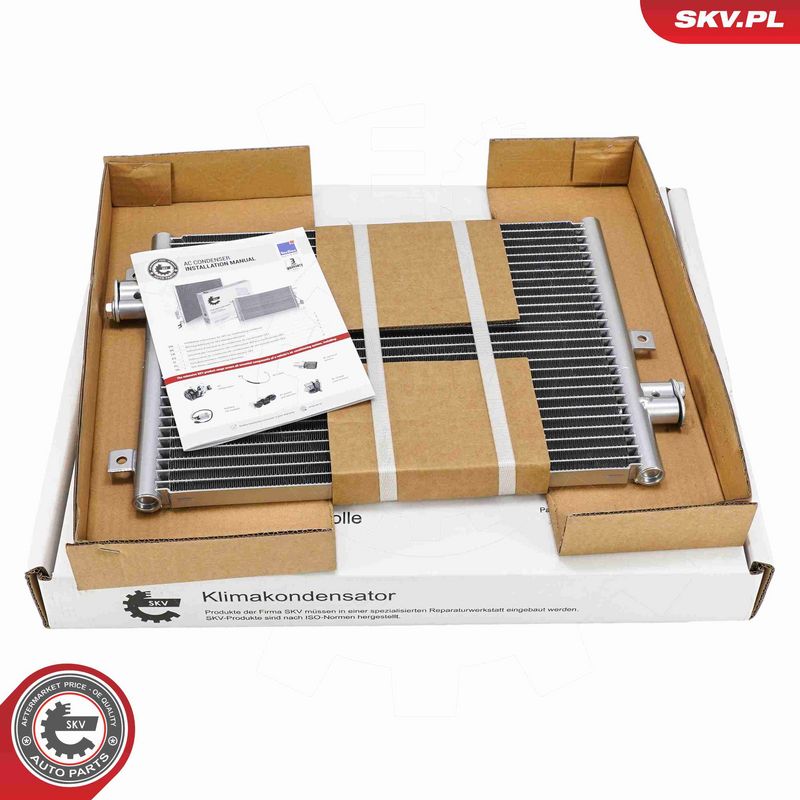 ESEN SKV 86SKV390 Condenser, air conditioning