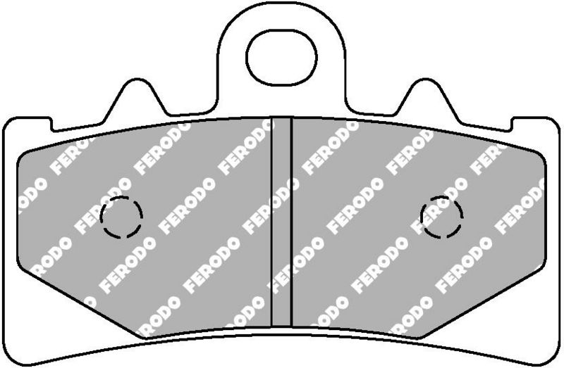 set placute frana,frana disc FERODO RACING FDB2266ST