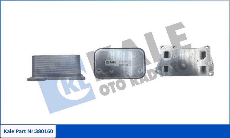 KALE OTO RADYATÖR 380160 - Oil Cooler, engine oil