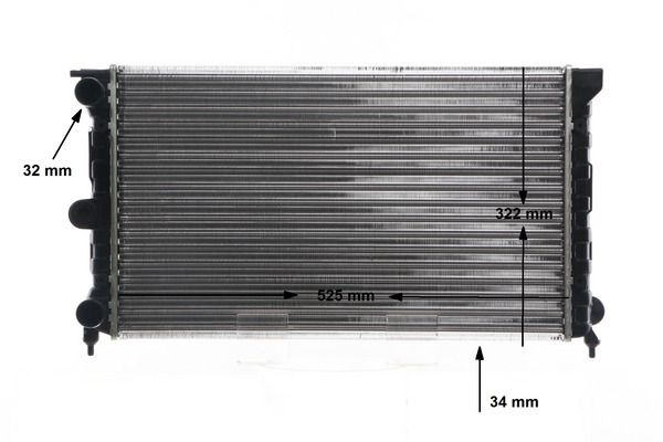 MAHLE CR 350 000S Radiator, engine cooling