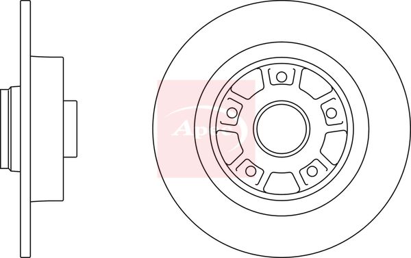 APEC Brake Disc DSK2378