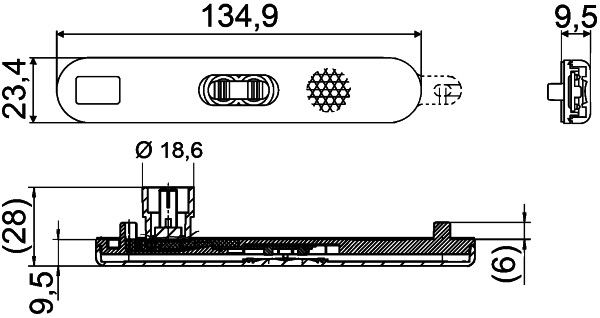 Відбивач, Hella 8RA009226-131