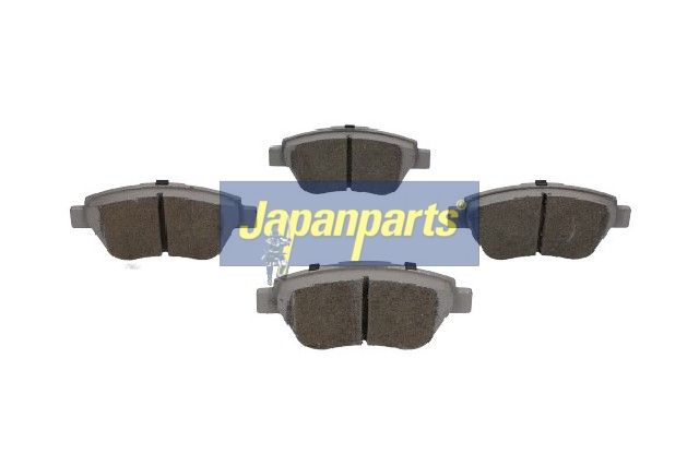 PA-0075AF JAPANPARTS Kit pastiglie freno, Freno a disco 