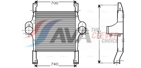 Chladič turba IV4067